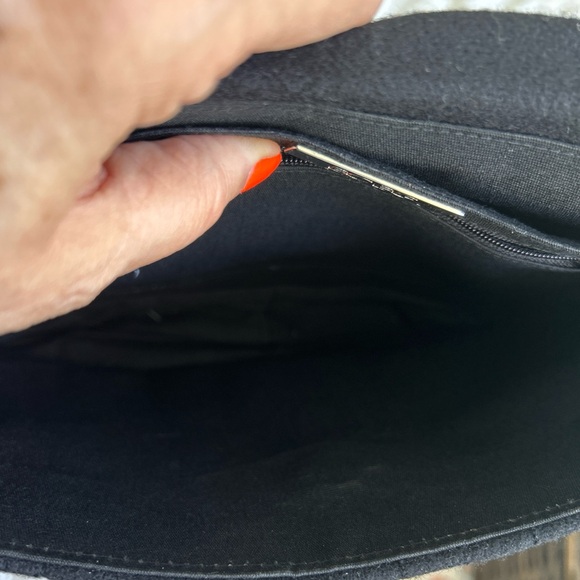 BCBG Black felt bag with sequins - Picture 5 of 5